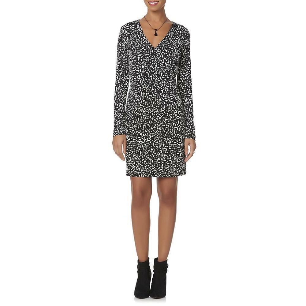 Womens Dress Metaphor Wrap Stretch size S NEW
